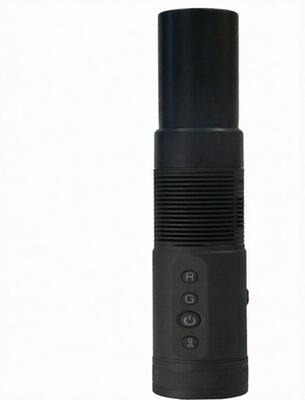 شراء مصباح يدوي محمول مضاد للطائرات بدون طيار جهاز تشويش مضاد للماء بحجم الجيب Purple Horn DJ1.0 online manufacture