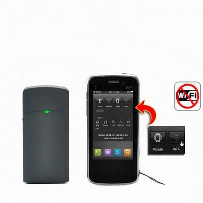 شراء الهاتف المحمول واي فاي إشارة جهاز تشويش 0.54 واط / ساعة الطاقة تستهلك مع ميني هوائي داخلي online manufacture