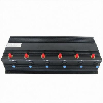 شراء قوة قابل للتعديل هواتف جوالة إشارة جهاز تشويش 6 RF يكرّر تردد عملية آمنة online manufacture
