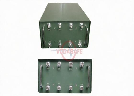 شراء 6 الطريق العسكرية إشارة جهاز مانع إشارة UHF راديو 400 - 470MHz خفيفة الوزن online manufacture