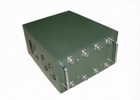شراء 120W GPS Wifi ظهره إشارة جهاز تشويش قابل للتعديل نطاق التشويش للقوات العسكرية online manufacture