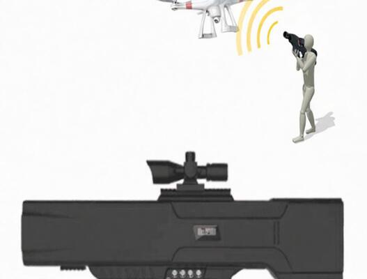 شراء 4 قطاعات التردد طائرة بدون طيار إشارة تشويش طويلة المدى انتقال المدى online manufacture