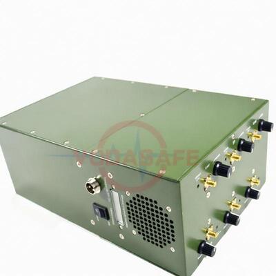 شراء الكتف الخلفي الهاتف الخليوي إشارة مانع تشويش 30W بنيت في البطارية مع ستة هوائيات online manufacture