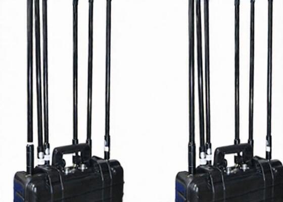 شراء بطارية قابلة للشحن الهاتف المحمول إشارة جهاز تشويش 300W العمل لإشارات خطرة online manufacture