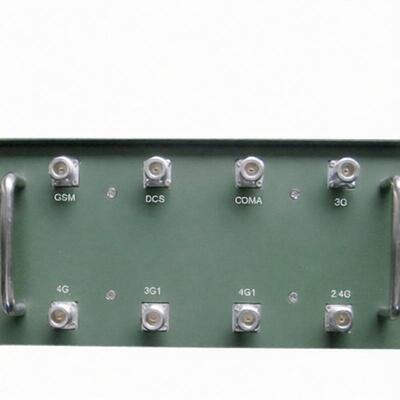 شراء جهاز تشويش محمول بدون طيار بلوك بدون إشارة CDMA / GSM / 3G2100MHz / 4GLTE / VHF / UHF online manufacture