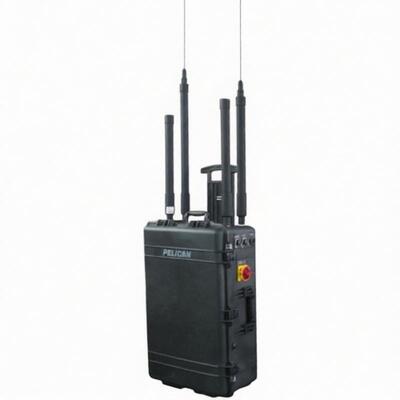 شراء 43dBm كل الفرقة الهاتف المحمول إشارة جهاز تشويش الرطوبة دليل على حجب إشارة الطائرات بدون طيار online manufacture