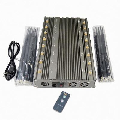 شراء 5-8W كل فرقة الهاتف المحمول إشارة جهاز تشويش واي فاي 2.4G بلوتوث اسلكية - Talkie Lojack GPSL1-L5 online manufacture