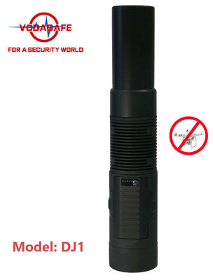 Vodasafe Portable Flashlight Drone Signal Jammer Easy Hidden 50 Watts Anti Drone Jammer