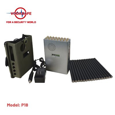 Multi Use Handheld 18 Bands 5G Signal Jammer Jamming All Type Wireless Devices