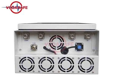 Prison 300W Mobile Phone Signal Jammer Adopt PLL Synthesized Signal Source Techonology