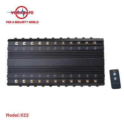 22 Bands Mobile Phone 5G Signal Jammer Multi Use Powerful Blocker